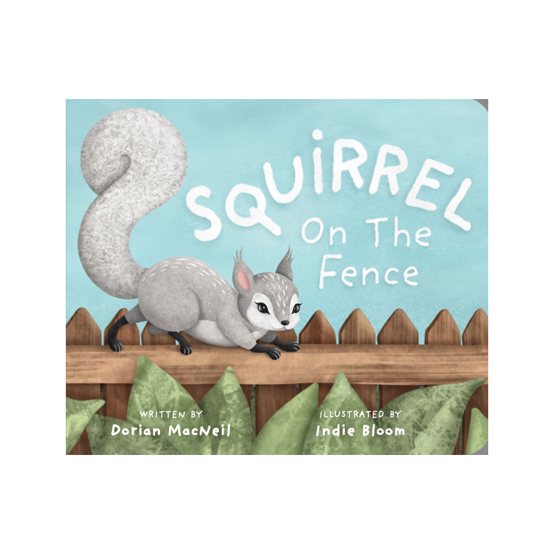 Squirrel On The Fence