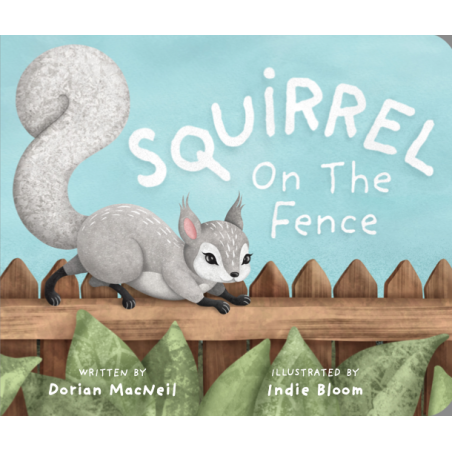 Squirrel On The Fence
